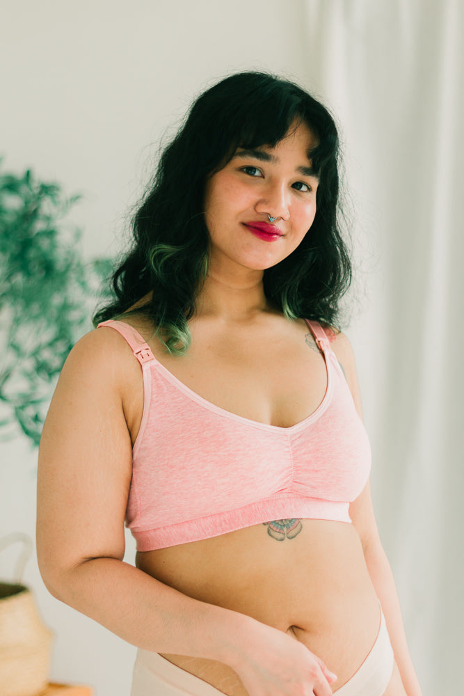 Aerie lace bralette with removable padding in berry
